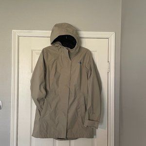 Tan The North Face Women's City Midi Trench, Size L